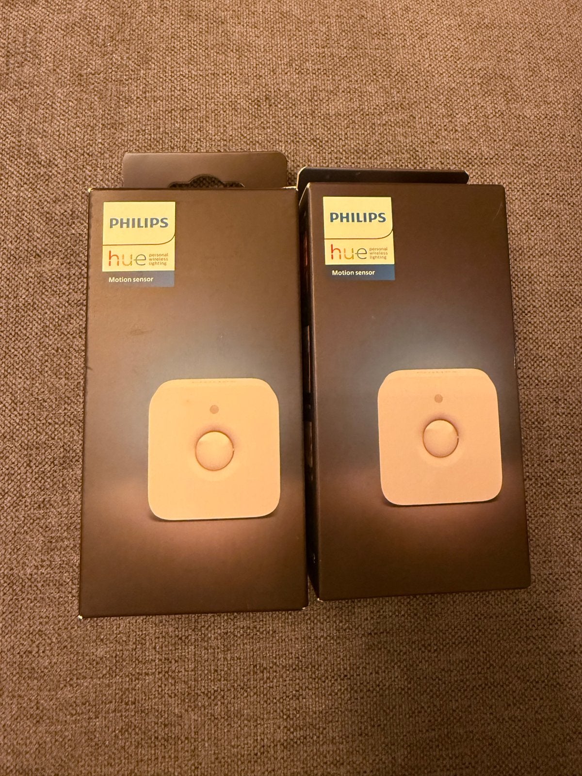 2x Philips Hue Bewegingssensor - Nieuw in doos, Ophalen of Verzenden, Nieuw