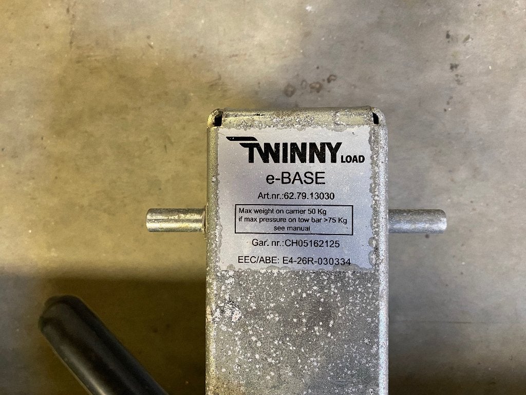 Twinny Load e-Base, Auto diversen, Ophalen, Gebruikt, 2 fietsen, Trekhaakdrager