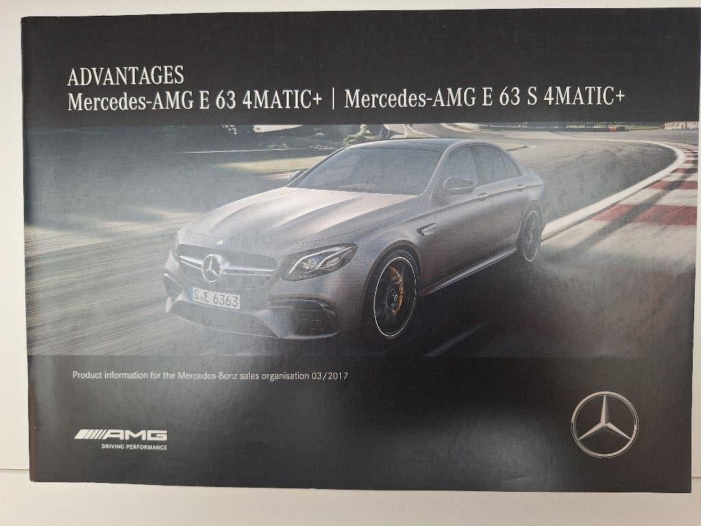 Mercedes AMG E 63 4Matic+ Advantages 04 2017, Mercedes-AMG, Zo goed als nieuw, Mercedes, Ophalen of Verzenden
