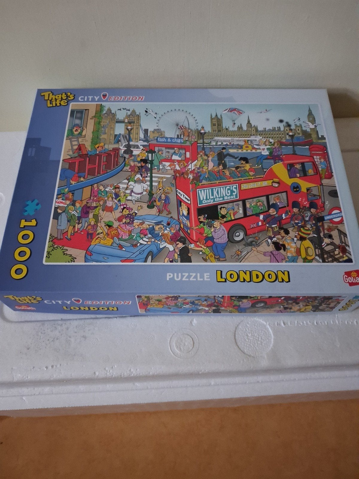 Goliath That's Life City Edition London 1000 stukjes, Ophalen of Verzenden, Zo goed als nieuw