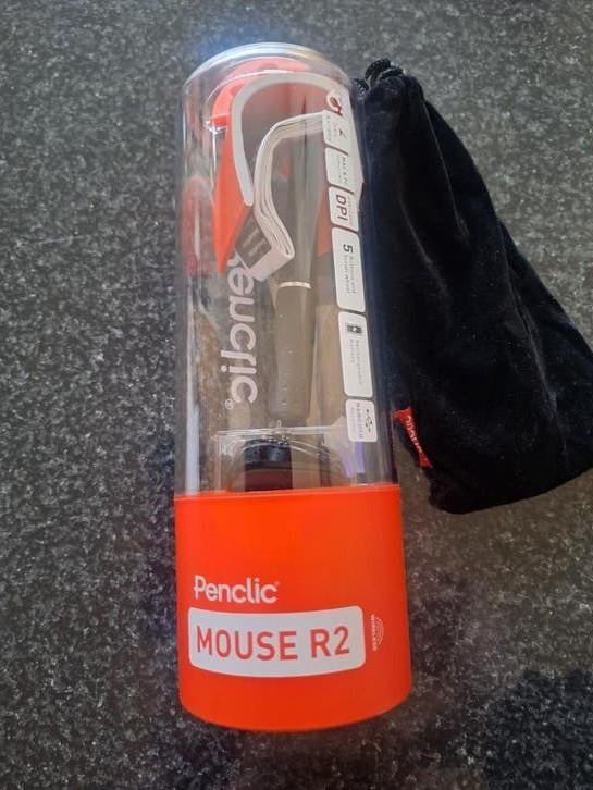 Penclic Mouse R2 Draadloze Ergonomische Muis, Muis, Ergonomisch, Rechtshandig, Nieuw