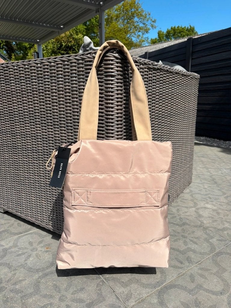 Ralph Boyer puffer shopper / luiertas - Beige, Nieuw, Ophalen of Verzenden, Schoudertas, Ralph Boyer