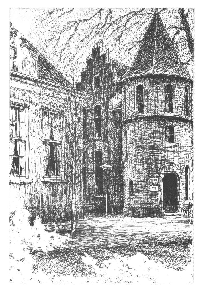 988357 Assen Torentje Brink 4 Drents Archief Onbeschreven, Ophalen of Verzenden, 1960 tot 1980, Ongelopen, Drenthe