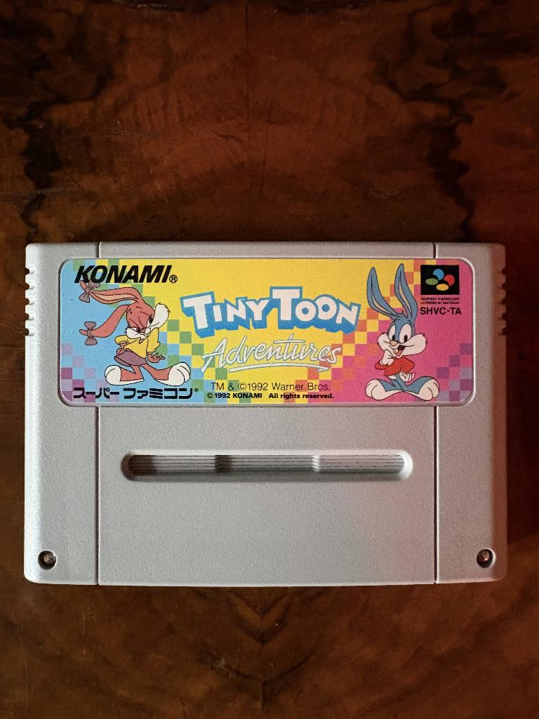 Tiny Toons Adventures Super Famicom Snes, Avontuur en Actie, Gebruikt, 1 speler, Ophalen of Verzenden