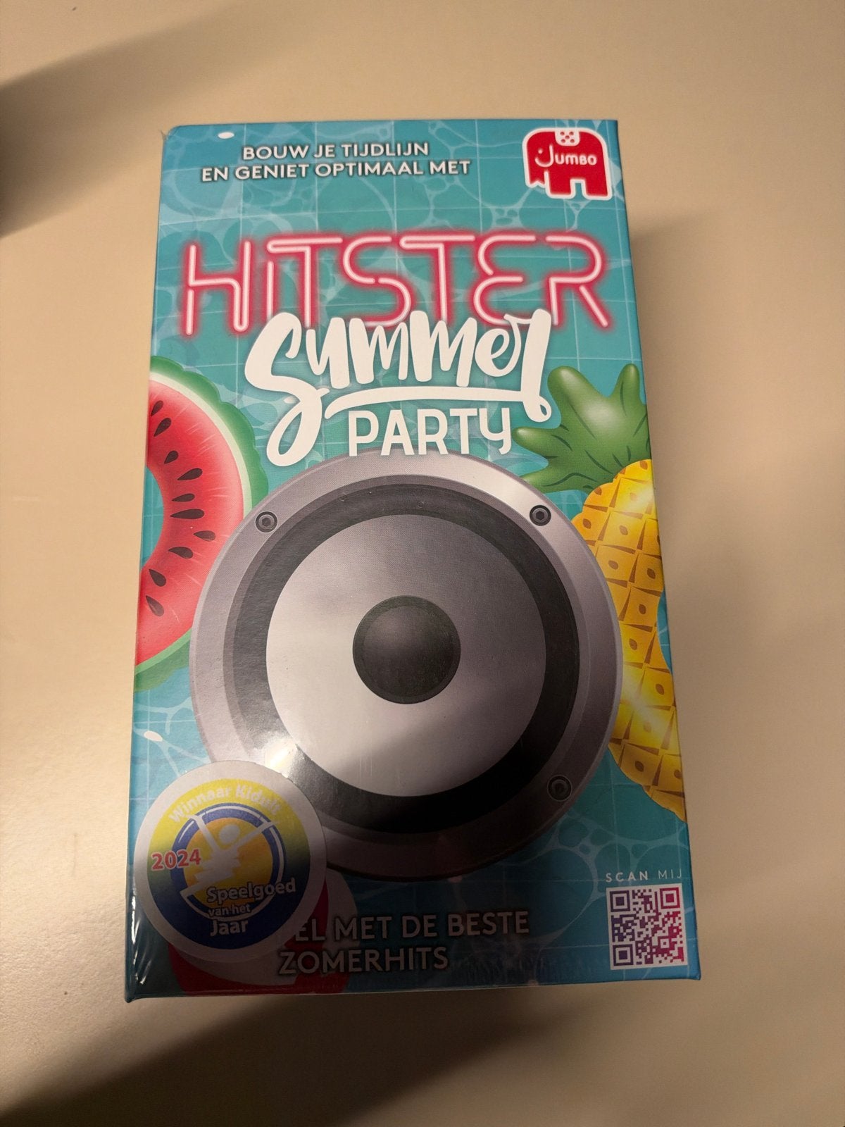Hitster Summer Party - Sint tip - Speelgoed van het Jaar 202, Ophalen of Verzenden, Nieuw