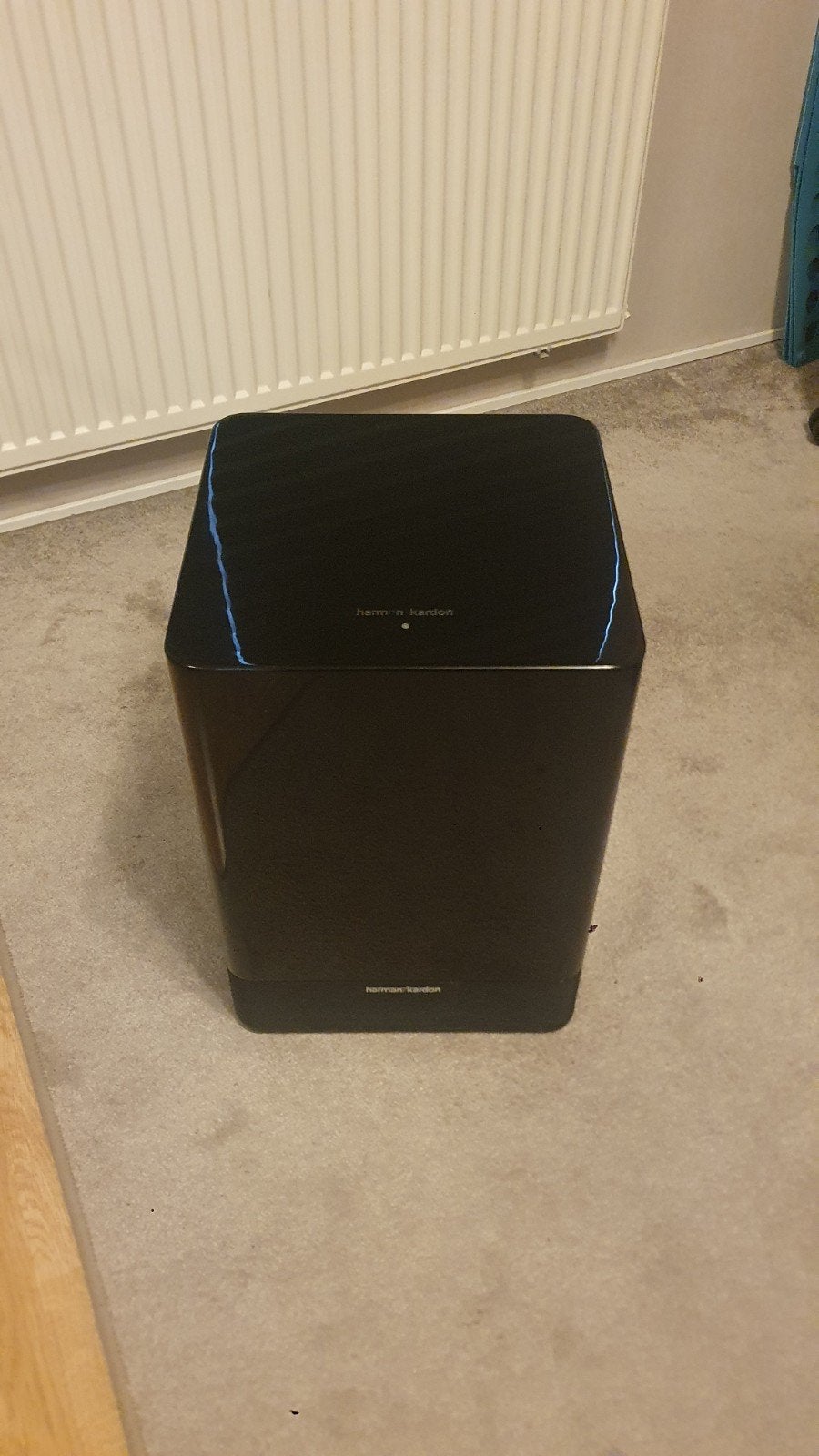 Harman Kardon SUB-TS11 Subwoofer, Audio, Tv en Foto, Ophalen, Gebruikt, Subwoofer, Geschikt voor surround/home cinema