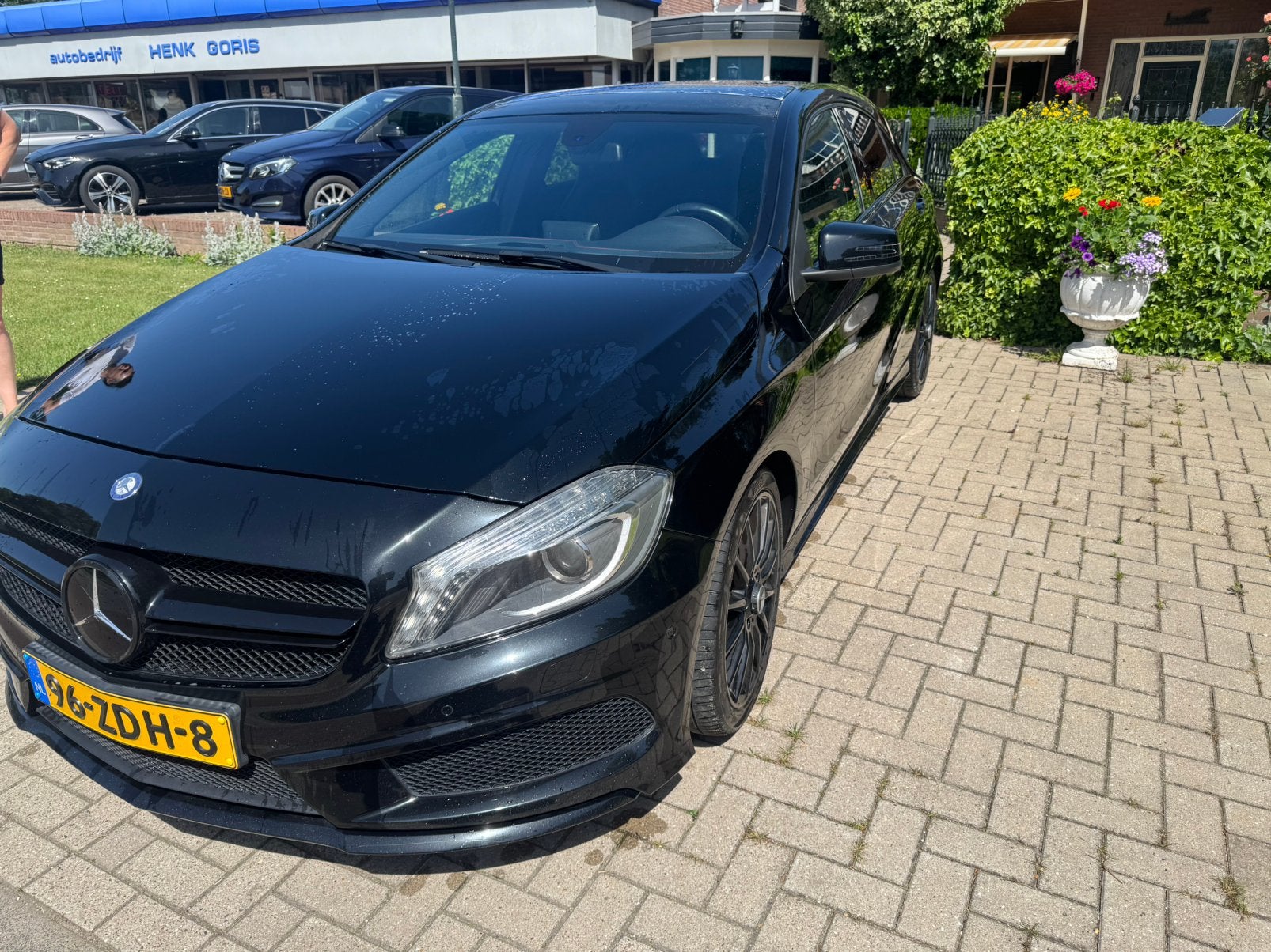 Mercedes-Benz A-Klasse A180 1.6 Blue Efficiency 2012 Zwart, Auto's, Mercedes-Benz, Voorwielaandrijving, Zwart, 4 cilinders, 1200 kg
