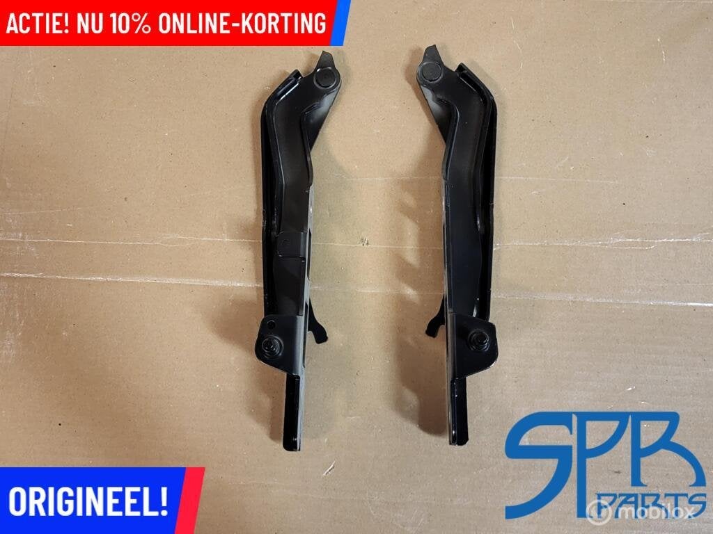 MOTORKAPSCHARNIEREN SET VW TIGUAN 571 CT1 RECHTS LINKS ZWART, VOLKSWAGEN, Volkswagen, Nieuw, Ophalen of Verzenden