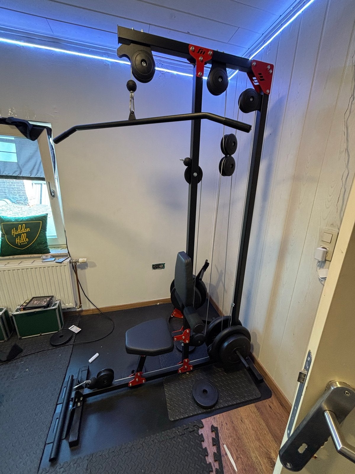 Marbo Sport Lat pulldown - Goede staat, Ophalen, Armen, Krachtstation, Zo goed als nieuw