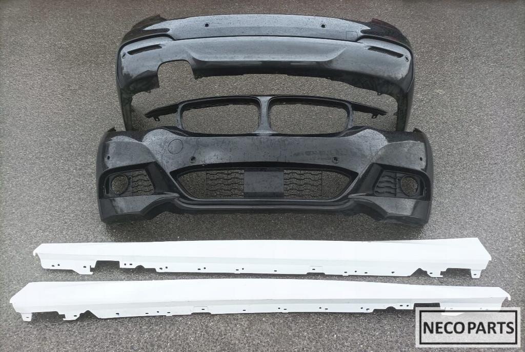 BMW 3 SERIE GT F34 M PAKKET BUMPER ZIJSKIRTS ORIGINEEL, Gebruikt, Achterklep, Ophalen of Verzenden, Achter