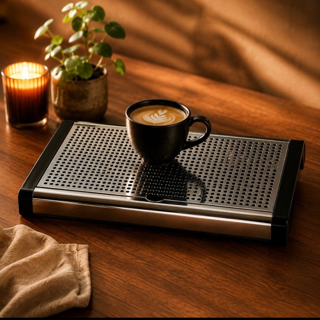 Retro warmhoudplaten, Huis en Inrichting, Keuken | Keukenbenodigdheden, Ophalen of Verzenden, Zwart, Metaal, Overige merken
