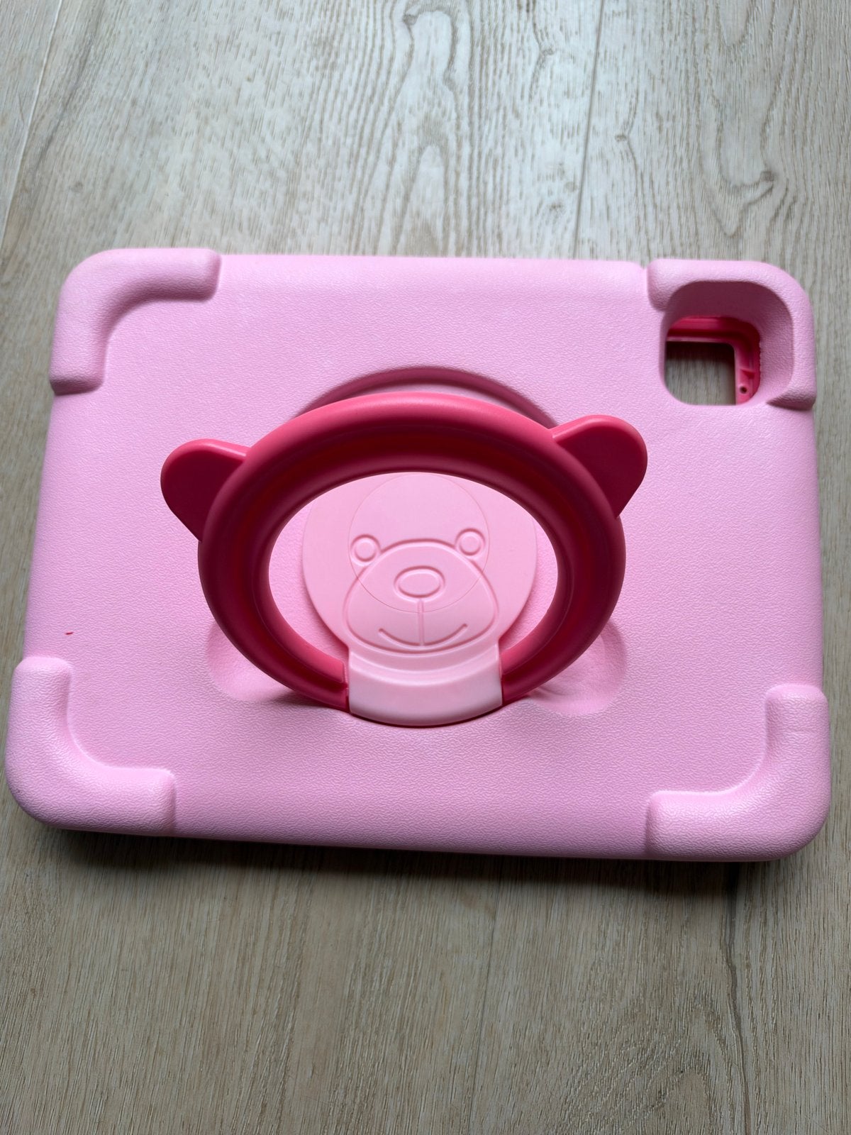 Extra Beschermen Roze iPad hoes 9.2 inch met standaard, Ophalen of Verzenden, Gebruikt, 9 inch, Bescherming achterkant