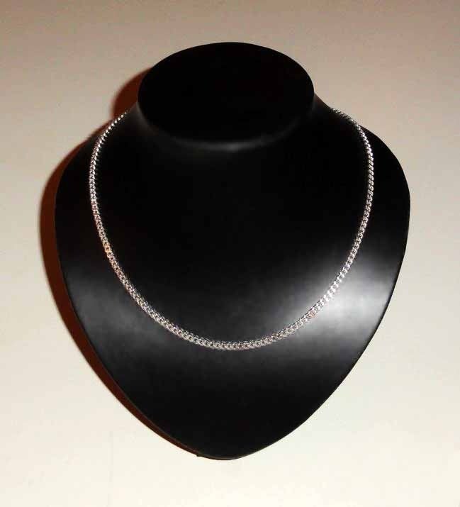 Ketting gourmet zilver 925, Verzenden, Zo goed als nieuw, Zilver, Zilver