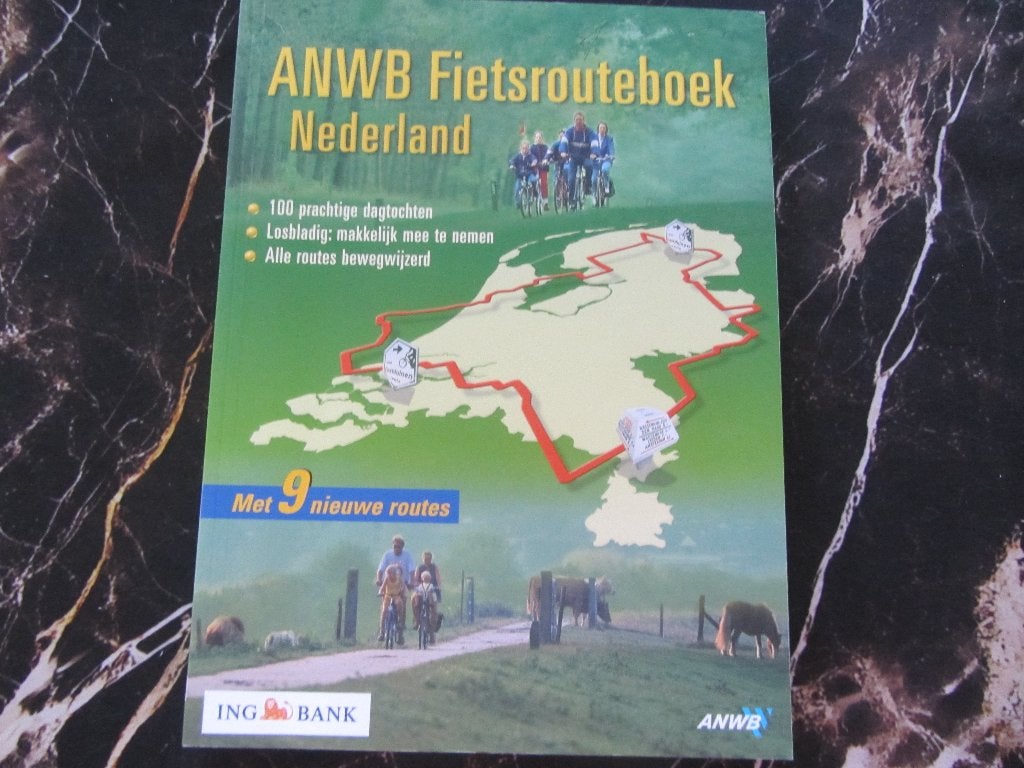ANWB Fietsrouteboek Nederland 238 pagina’s, Boeken, Fiets- of Wandelgids, Europa, Ophalen of Verzenden, Zo goed als nieuw