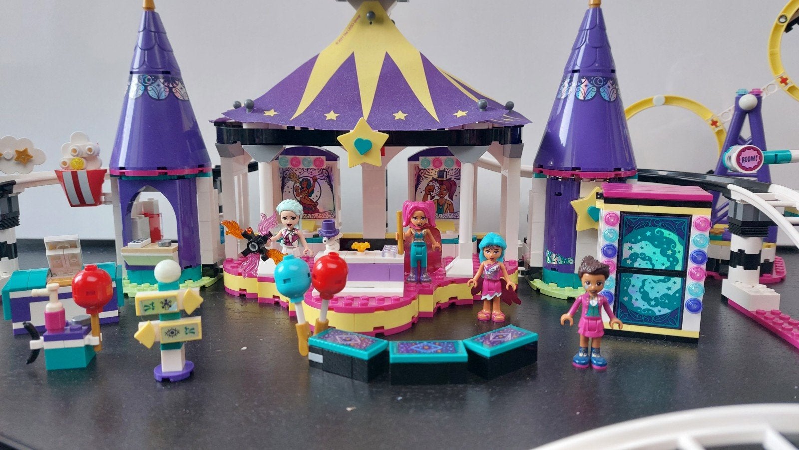 Lego Friends 41685 Magische Kermisachtbaan, Gebruikt, Lego, Friends, Ophalen of Verzenden