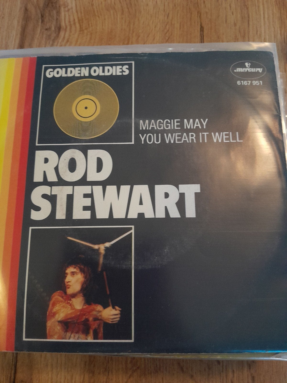 Rod stewart 7inch maggie may, Cd's en Dvd's, Vinyl Singles, Ophalen of Verzenden