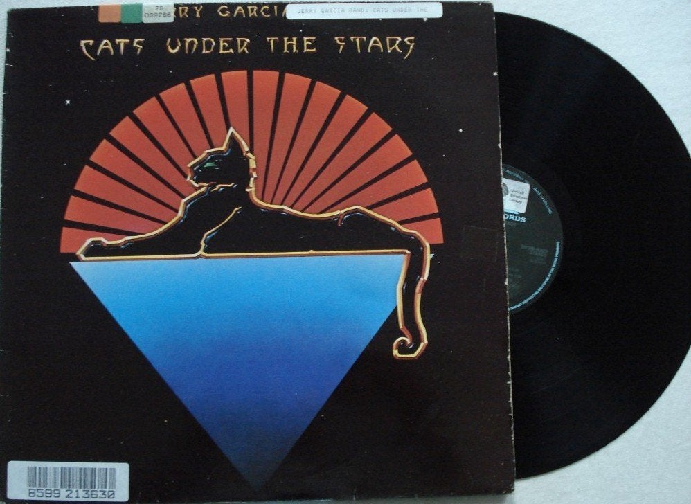 Jerry Garcia Band - Cats under the stars, LP, Gebruikt, Overige genres, Ophalen of Verzenden