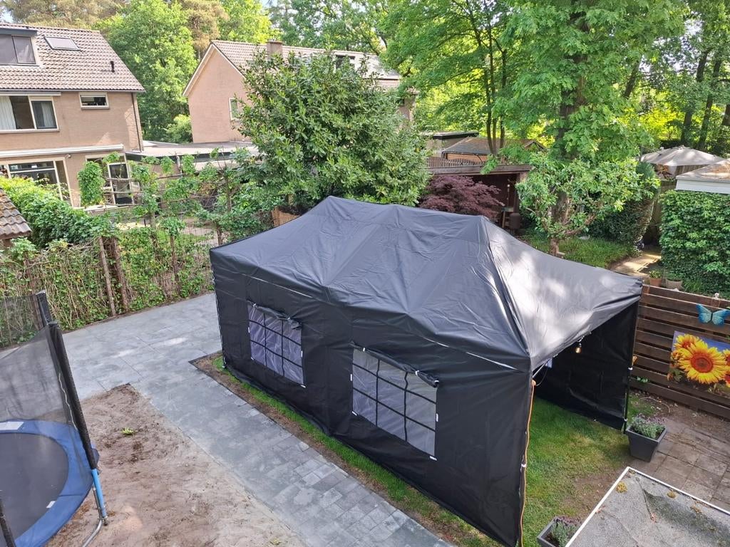 Te huur: Party tenten, Ophalen