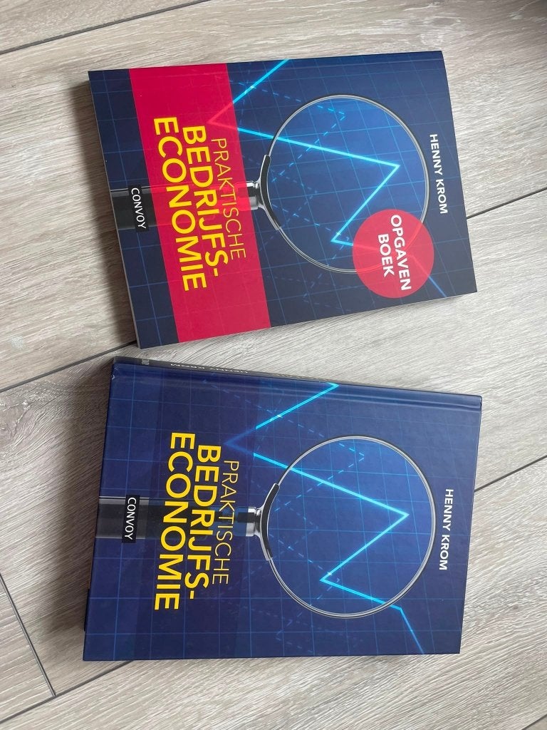 Praktische Bedrijfseconomie (Krom) Theorie + Opgaven, Ophalen of Verzenden, Nieuw, Economie en Marketing, Henny Krom