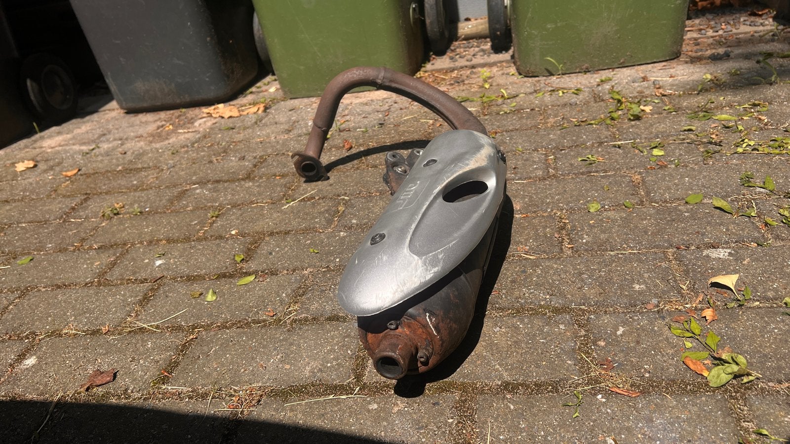 Sito plus uitlaat, Fietsen en Brommers, Brommeronderdelen | Scooters, Ophalen of Verzenden, Gebruikt, Uitlaat, Overige merken