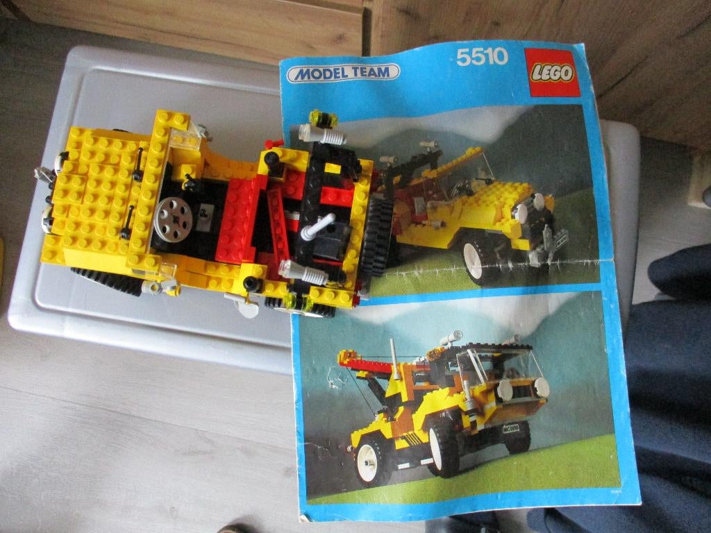 lego Set #5510 Offroad 4 X 4, Ophalen of Verzenden, Gebruikt, Complete set, Lego