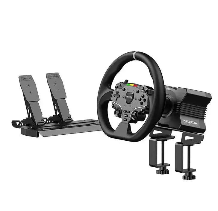 Moza R5 Racing Wheel en Pedalen - Zo goed als nieuw, Ophalen of Verzenden, Overige merken, Zo goed als nieuw