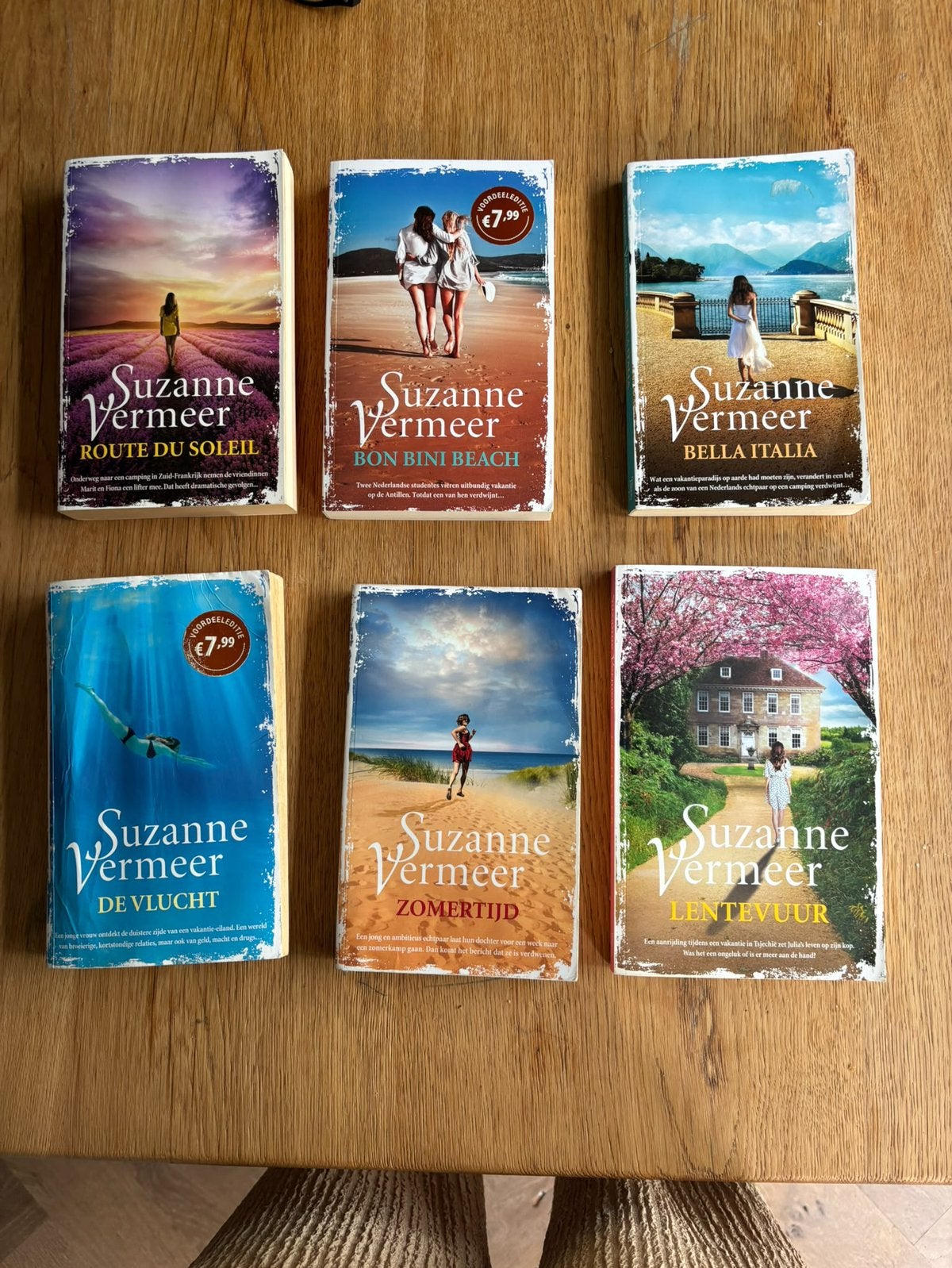 6 boeken van Suzanne Vermeer, Ophalen of Verzenden, Gelezen, Nederland