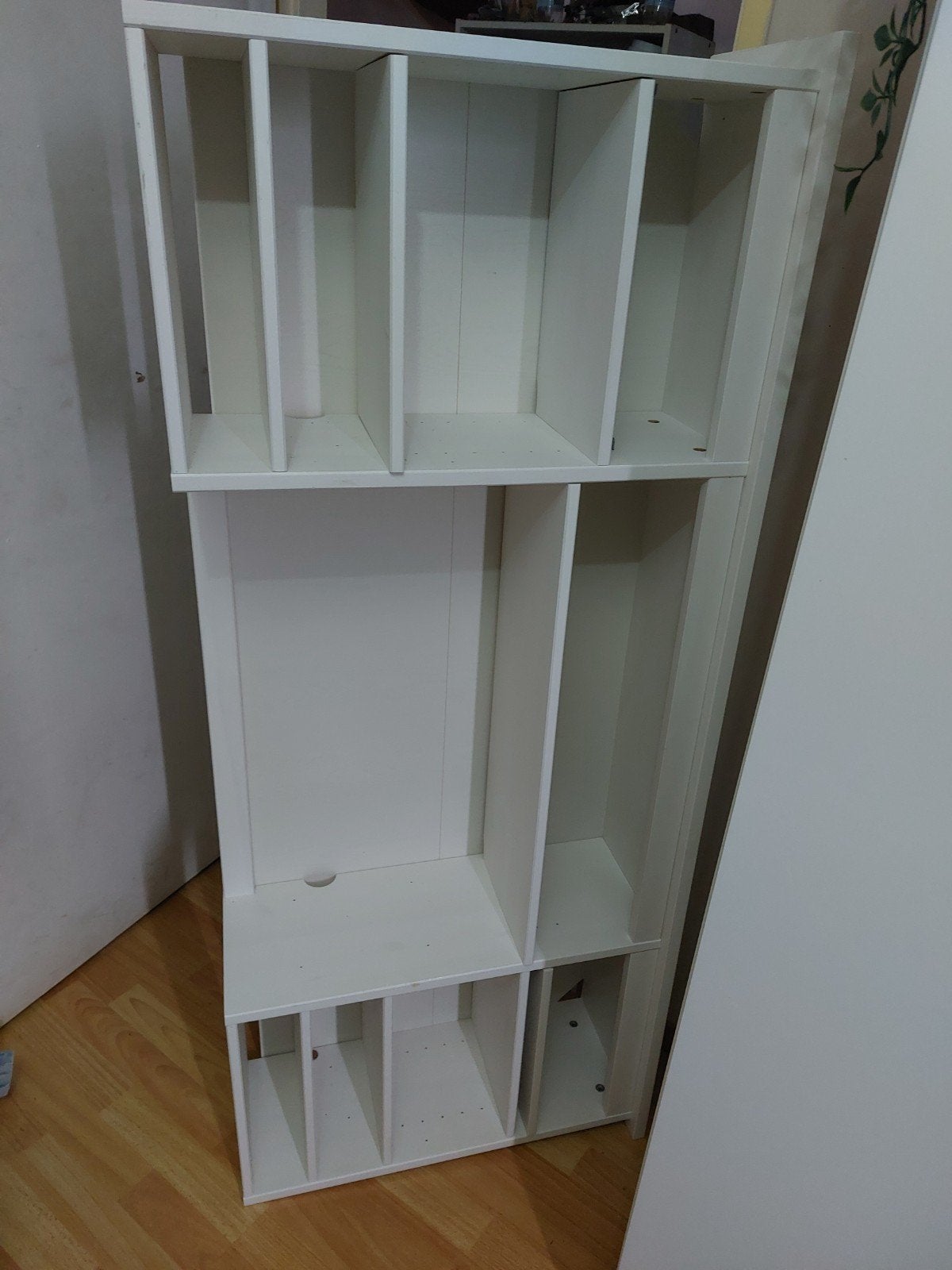 IKEA Hemnes Opzetdeel Bureau - Wit, Ophalen, Met plank(en), Gebruikt, 100 tot 150 cm