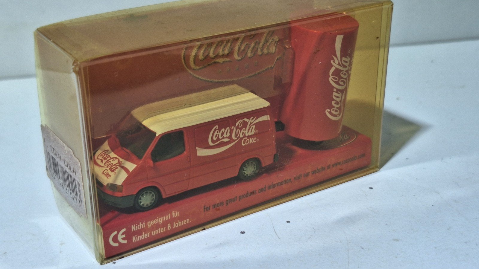 Lemke Ford transit Coca Cola  h0, Hobby en Vrije tijd, Ophalen of Verzenden, Auto, Rietze