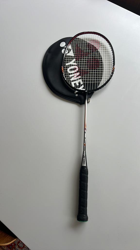 Yonex Muscle Power 7 Badminton Racket - Gebruikt, prima staa, Sport en Fitness, Badminton, Ophalen of Verzenden, Gebruikt, Racket(s)