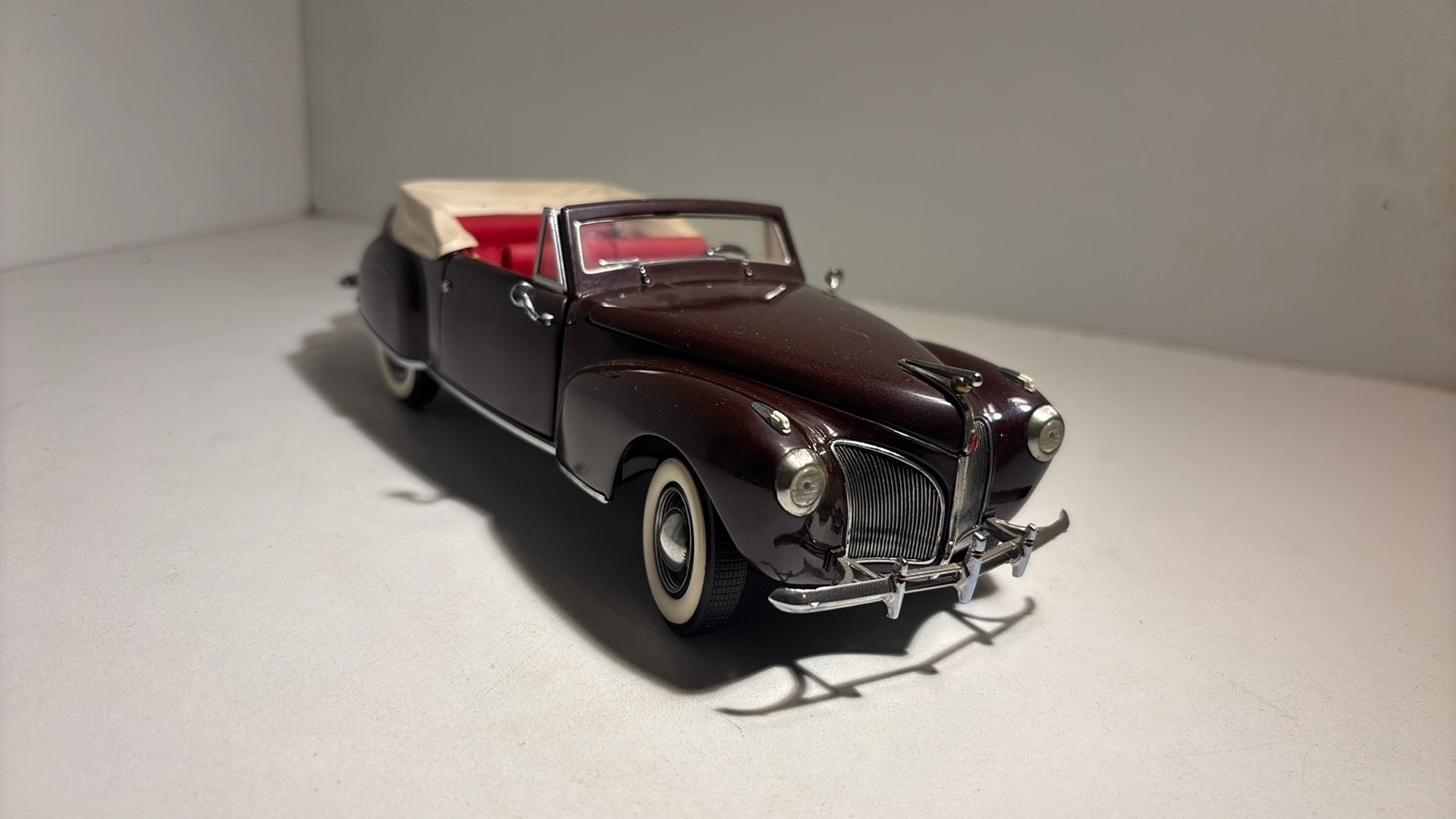 Lincoln continental 1941 danbury/ franklin mint 1.24