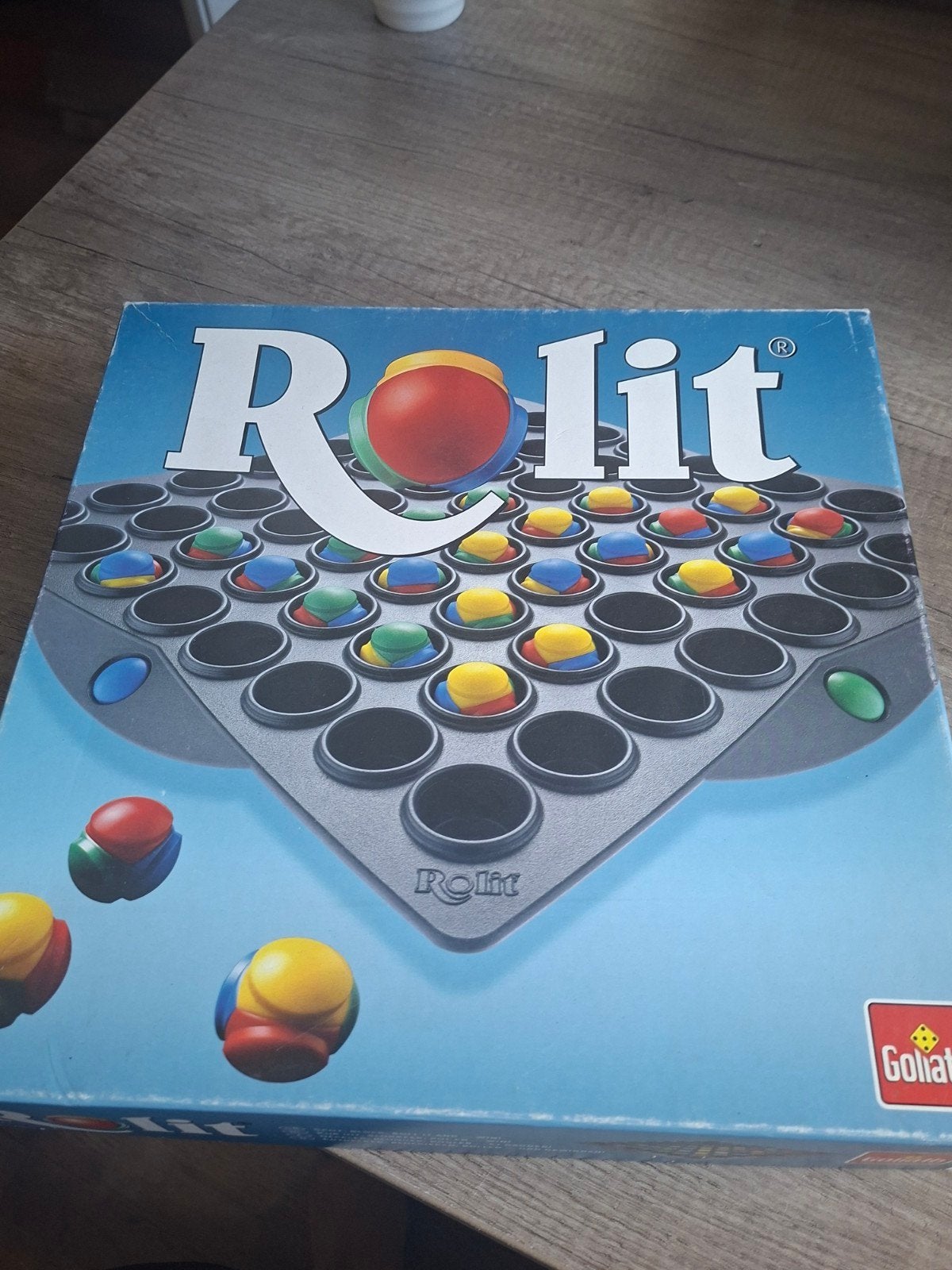 Rolit bordspel van Goliath - Zo goed als nieuw!, Drie of vier spelers, Ophalen of Verzenden, Zo goed als nieuw, Goliath