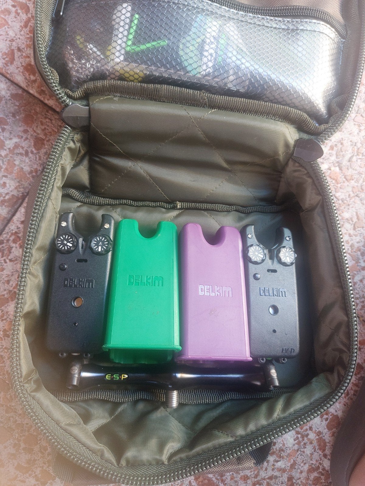 2 x Delkim EVD beetmelders in nieuwstaat met hardcase, Ophalen of Verzenden