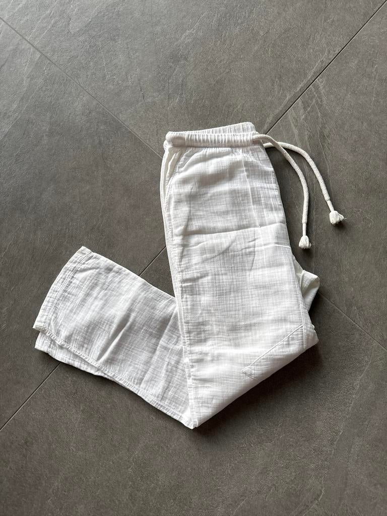 10 days broek wit maat M / 38, Kleding | Dames, Broeken en Pantalons, Maat 38/40 (M), Wit, Ophalen of Verzenden, Zo goed als nieuw