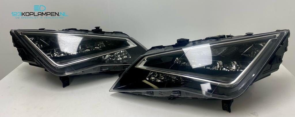 Seat Leon 5F Full LED koplamp links rechts, Gebruikt, -, -, Ophalen of Verzenden