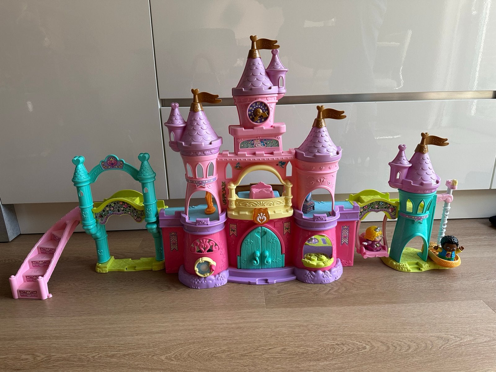 Vtech speelkasteel met licht en geluid, Ophalen, Gebruikt, Kunststof