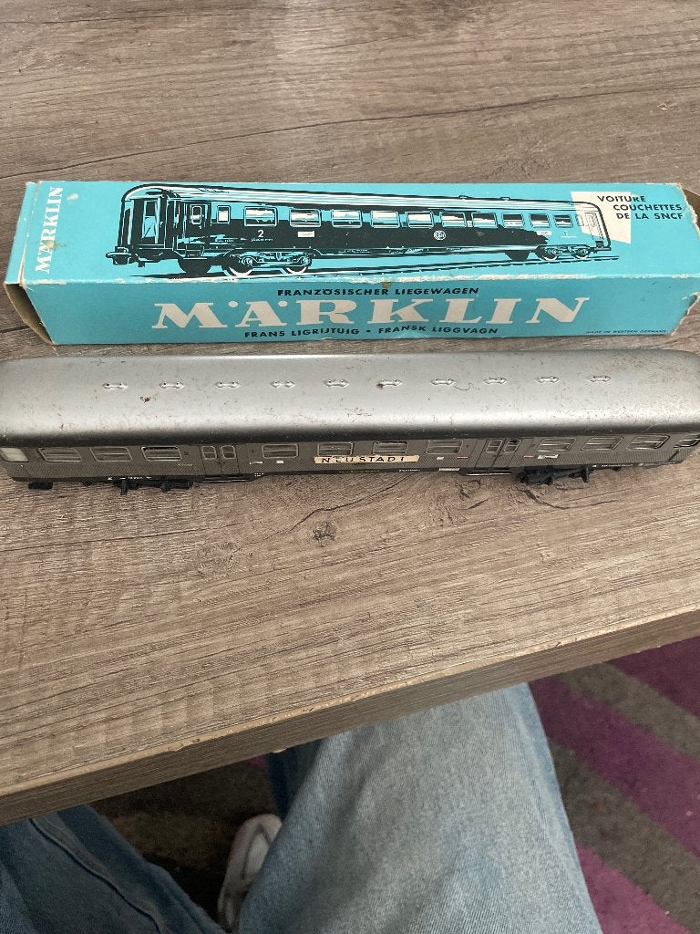 Te koop Marklin wagon incl doos, Ophalen of Verzenden, Wisselstroom, Wagon, Märklin