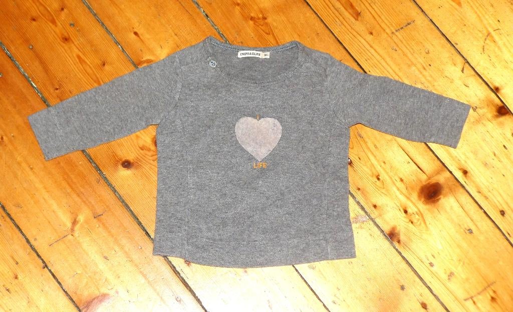 mooie Imps & Elfs longsleeve maat 56, Meisje, Zo goed als nieuw, Shirtje of Longsleeve, Imps & Elfs