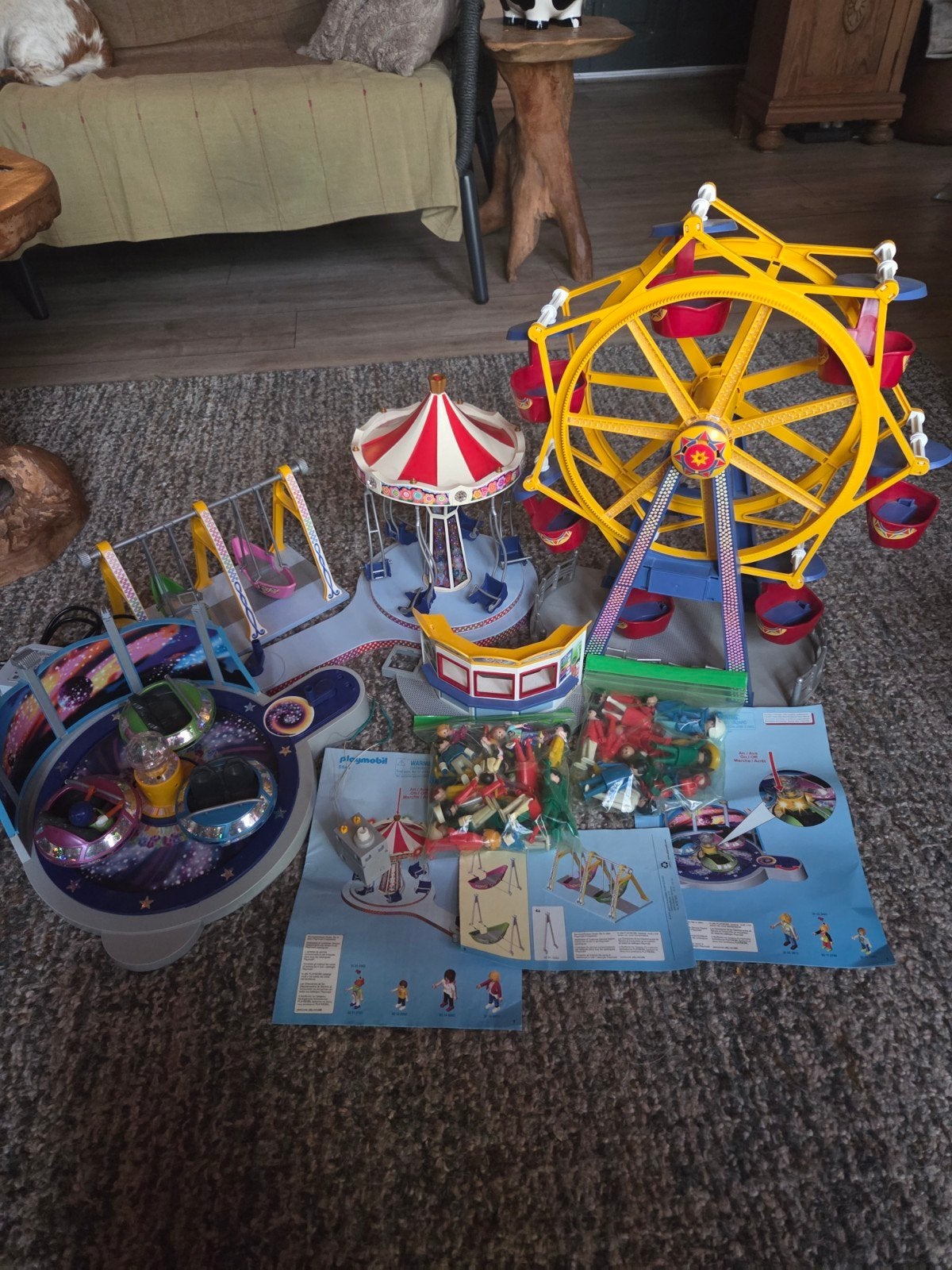 playmobil grote kermis set., Gebruikt, Complete set, Overige typen, Ophalen of Verzenden