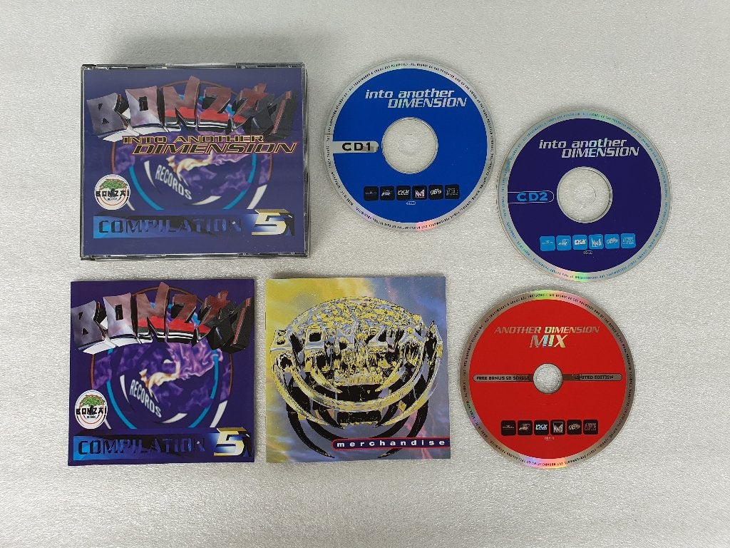 CD Bonzai Records: Compilation 5 - Into Another Dimension, Ophalen of Verzenden, Gebruikt