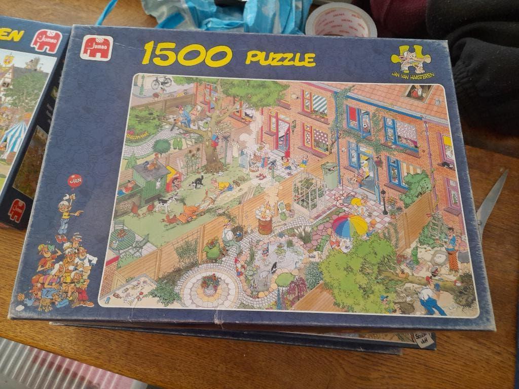 Jan van Haasteren De Buren, Ophalen of Verzenden, 500 t/m 1500 stukjes, Zo goed als nieuw