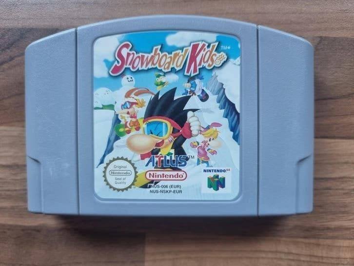 Snowboard Kids, Spelcomputers en Games, Games | Nintendo 64, Ophalen of Verzenden, Zo goed als nieuw, Sport, 3 spelers of meer