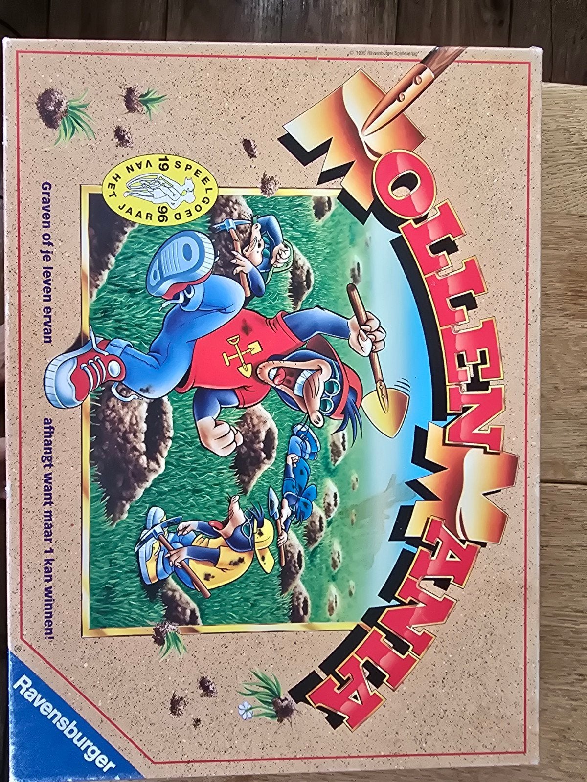 Mollenmania Ravensburger Bordspel - Zo goed als nieuw, Drie of vier spelers, Ophalen of Verzenden, Zo goed als nieuw, Ravensburger