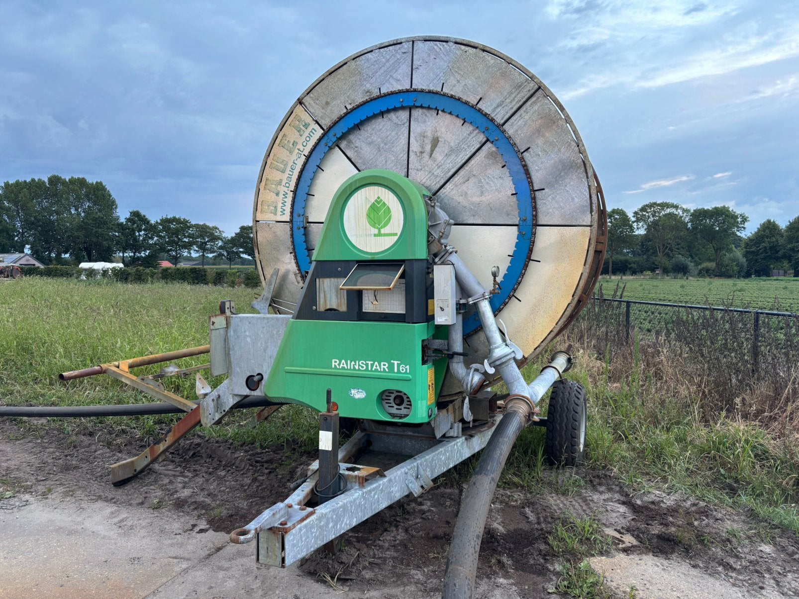 Bauer T61 100/350 beregeningshaspel, Ophalen, Beregening en Drainage