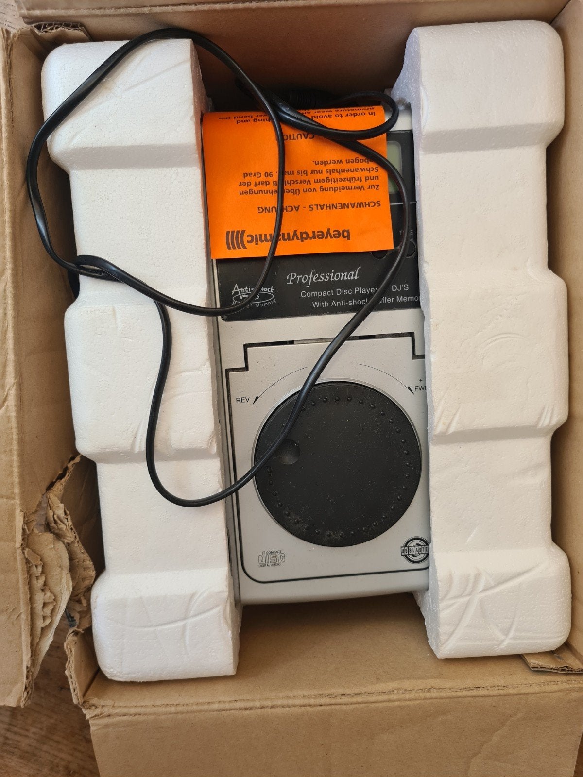 Professionele cd player, Ophalen of Verzenden, Us blaster