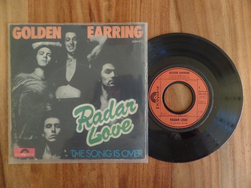 single Golden Earring – Radar Love, Cd's en Dvd's, Ophalen of Verzenden, Gebruikt, 7 inch, Rock en Metal