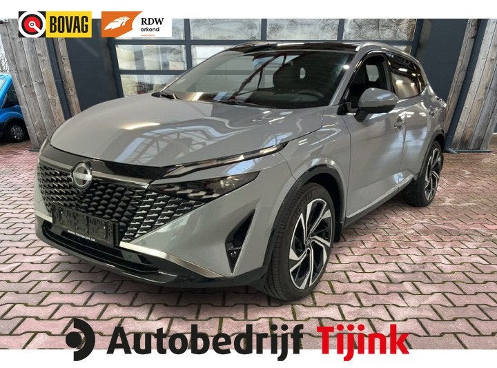 Nissan QASHQAI 1.3 MHEV Xtronic Tekna Plus | ProPilot Pack |, Auto's, Nissan, Zwart, 4 cilinders, Met garantie (alle), Leder