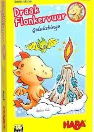 Haba  , draak fonkelvuur bingo, zgan, Ophalen of Verzenden, Zo goed als nieuw, HABA