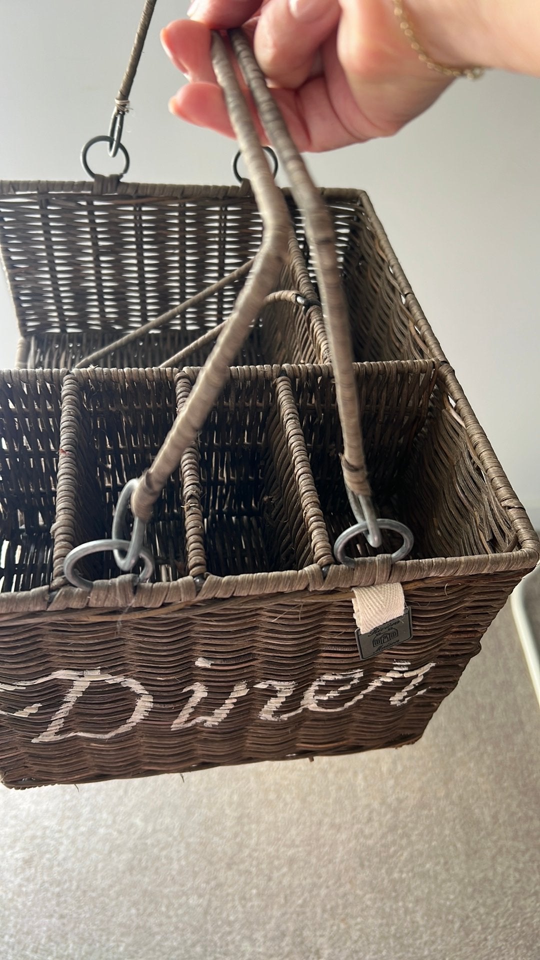 Riviera maison  borden-bestek-servetten mand, Meerdere vakken, Ophalen of Verzenden, Zo goed als nieuw