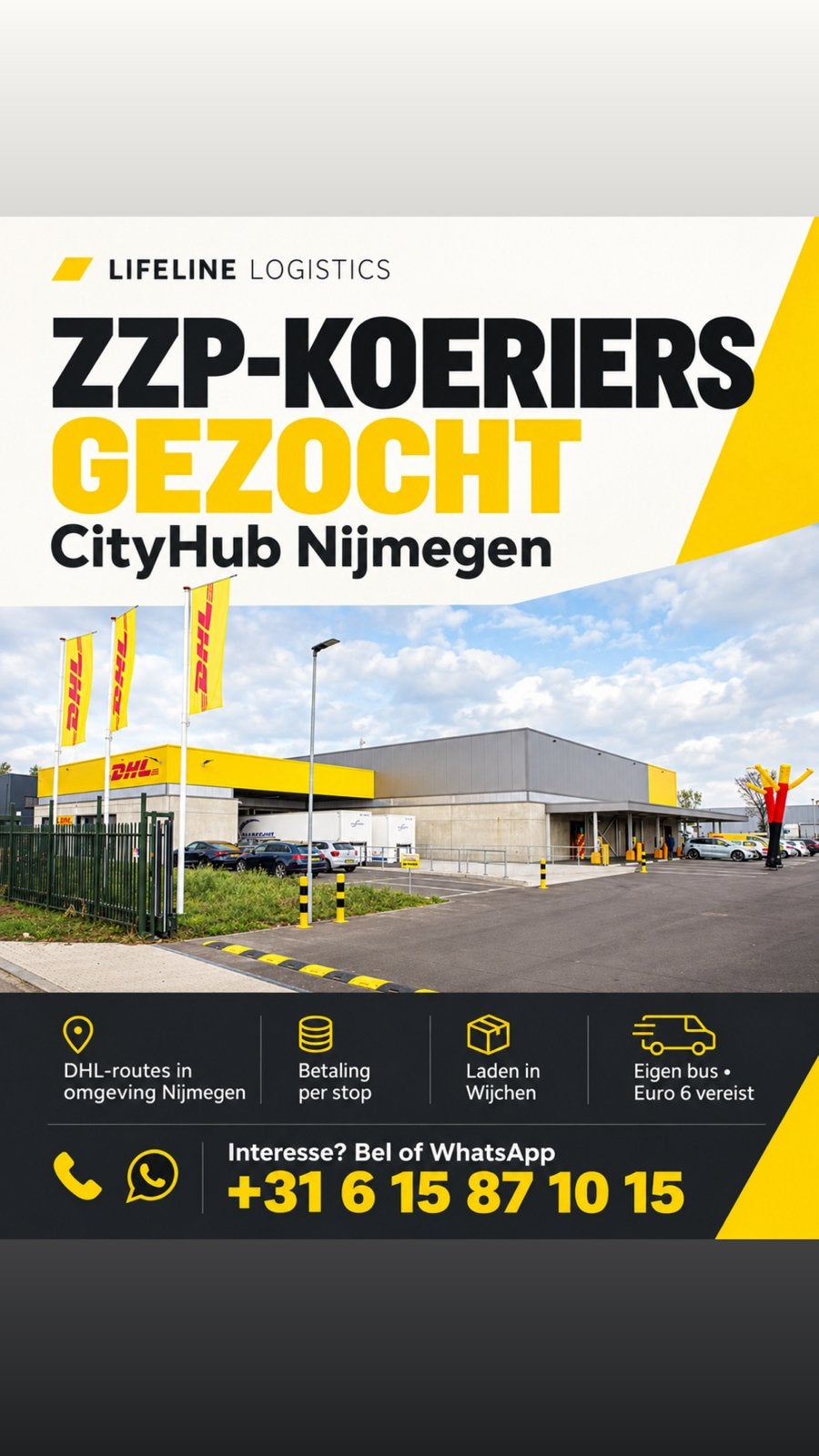 Zzp koeriers nijmegen